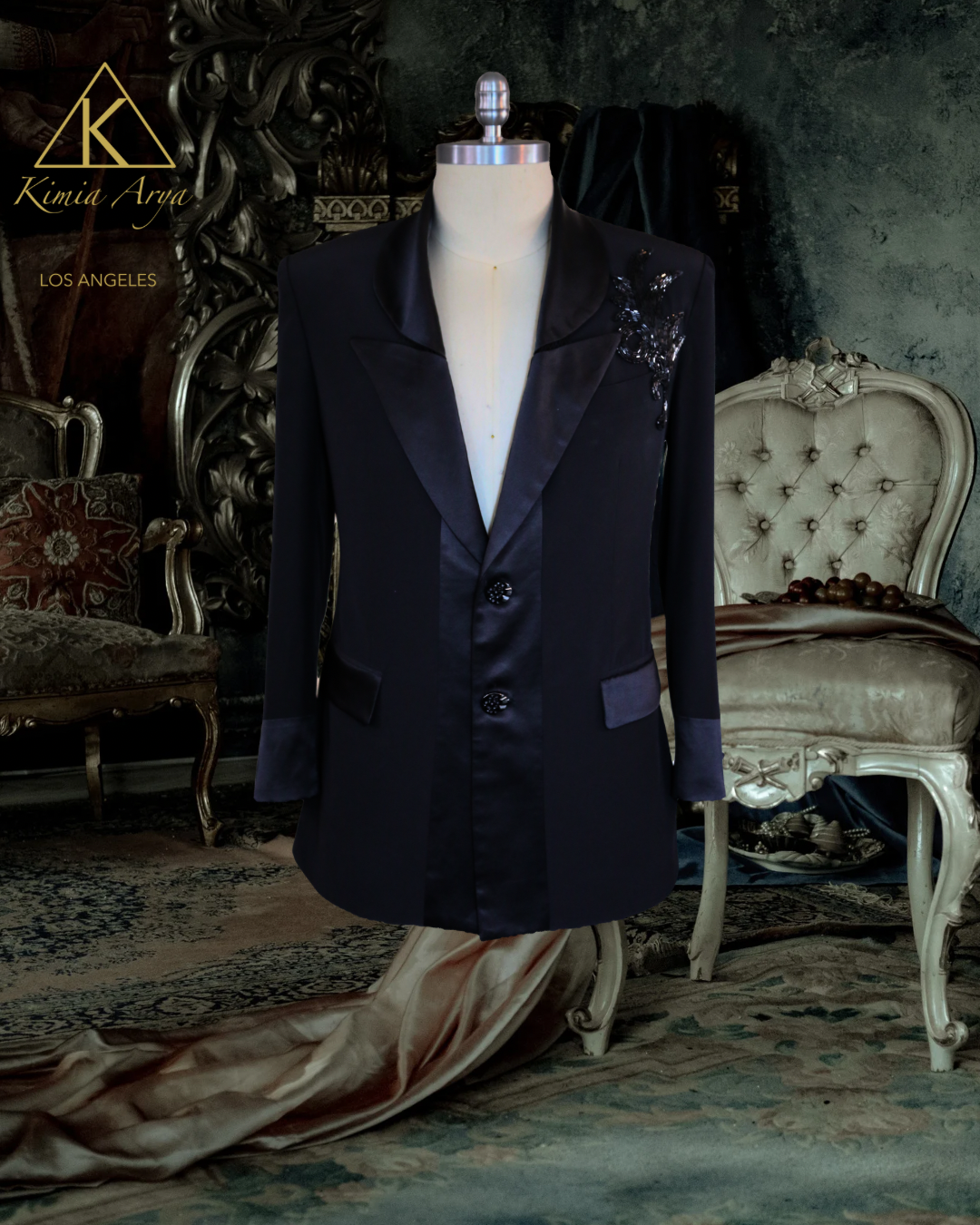Black Rose Suit Jacket
