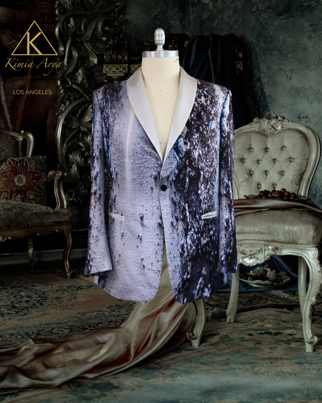 Famous Blue Suit Jacket