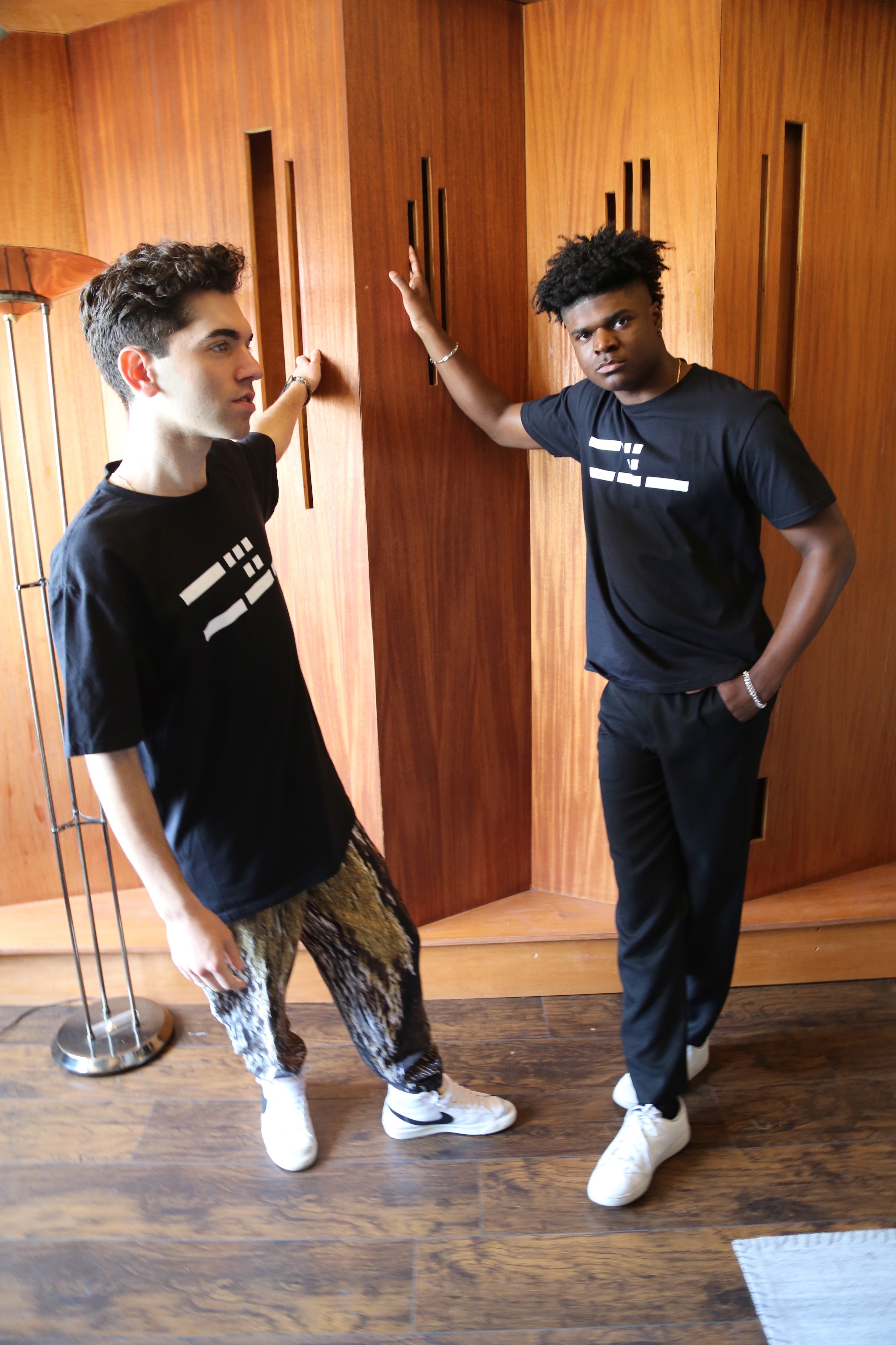 Short sleeve t-shirt in black