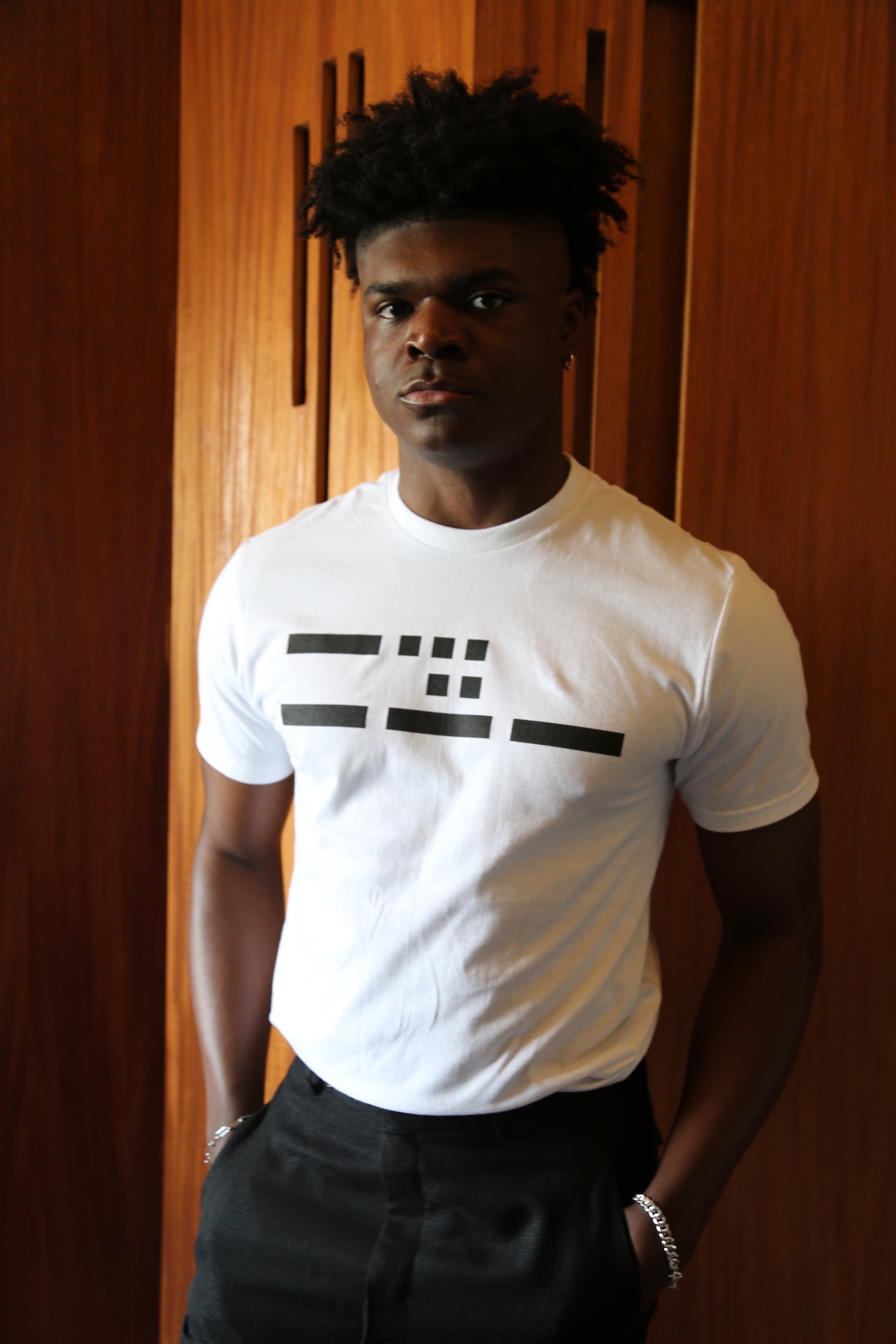 Short sleeve t-shirt in white
