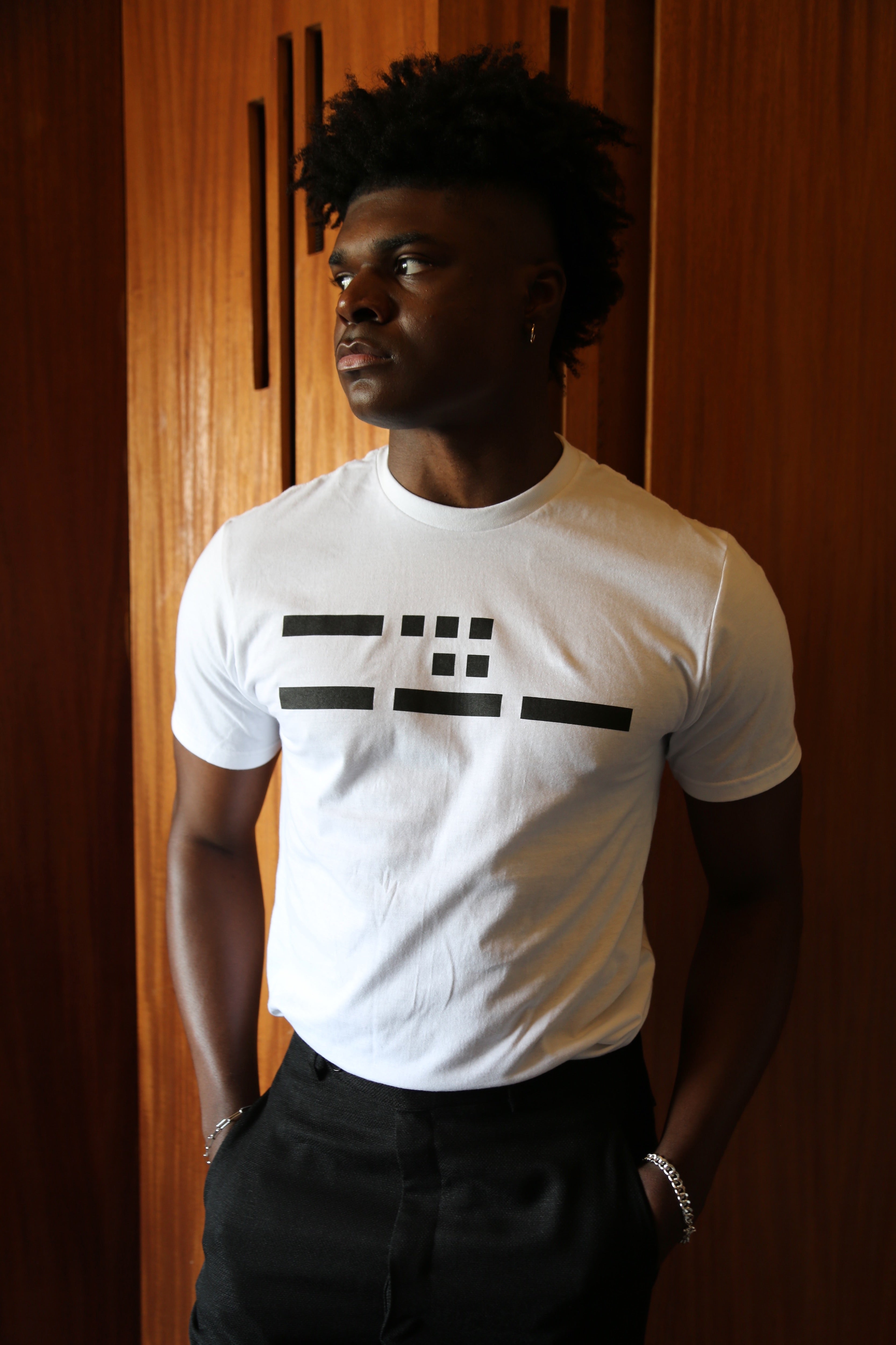 Short sleeve t-shirt in white