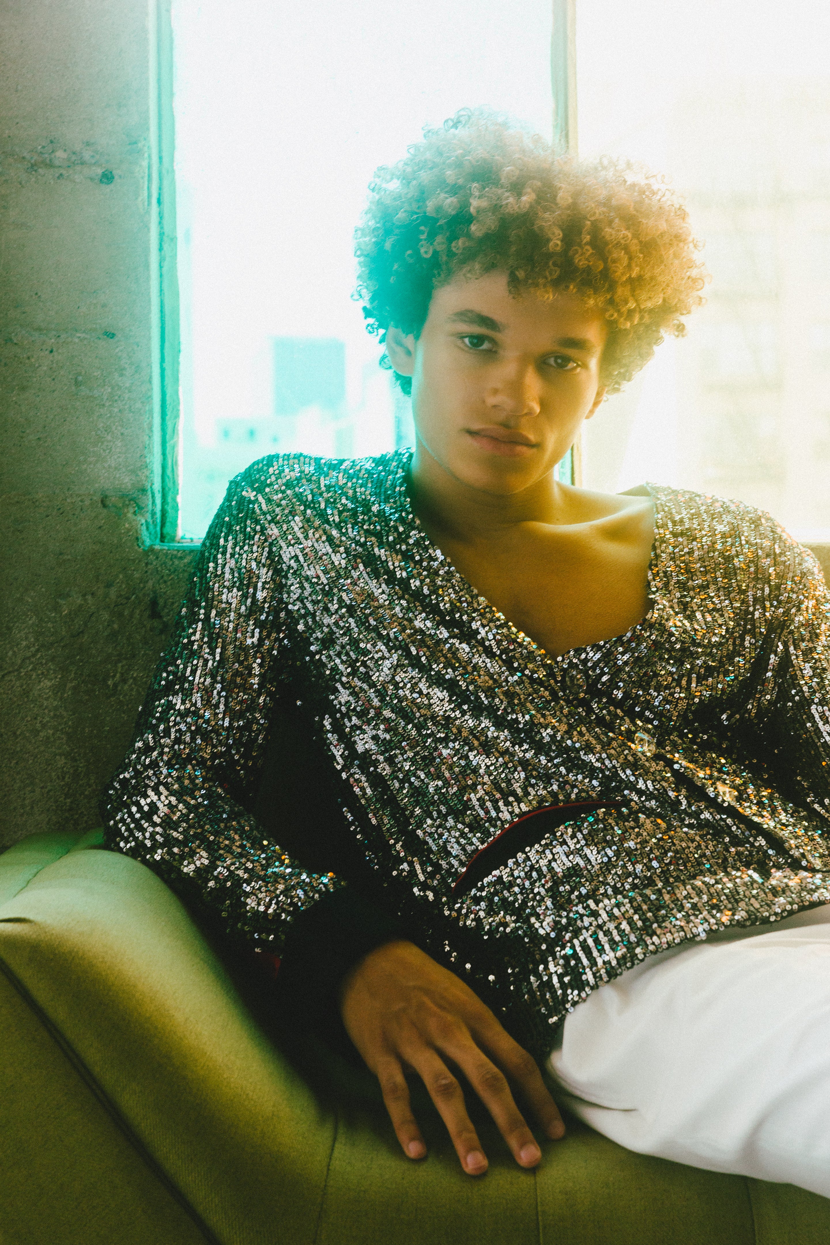 Sequins Cardigan