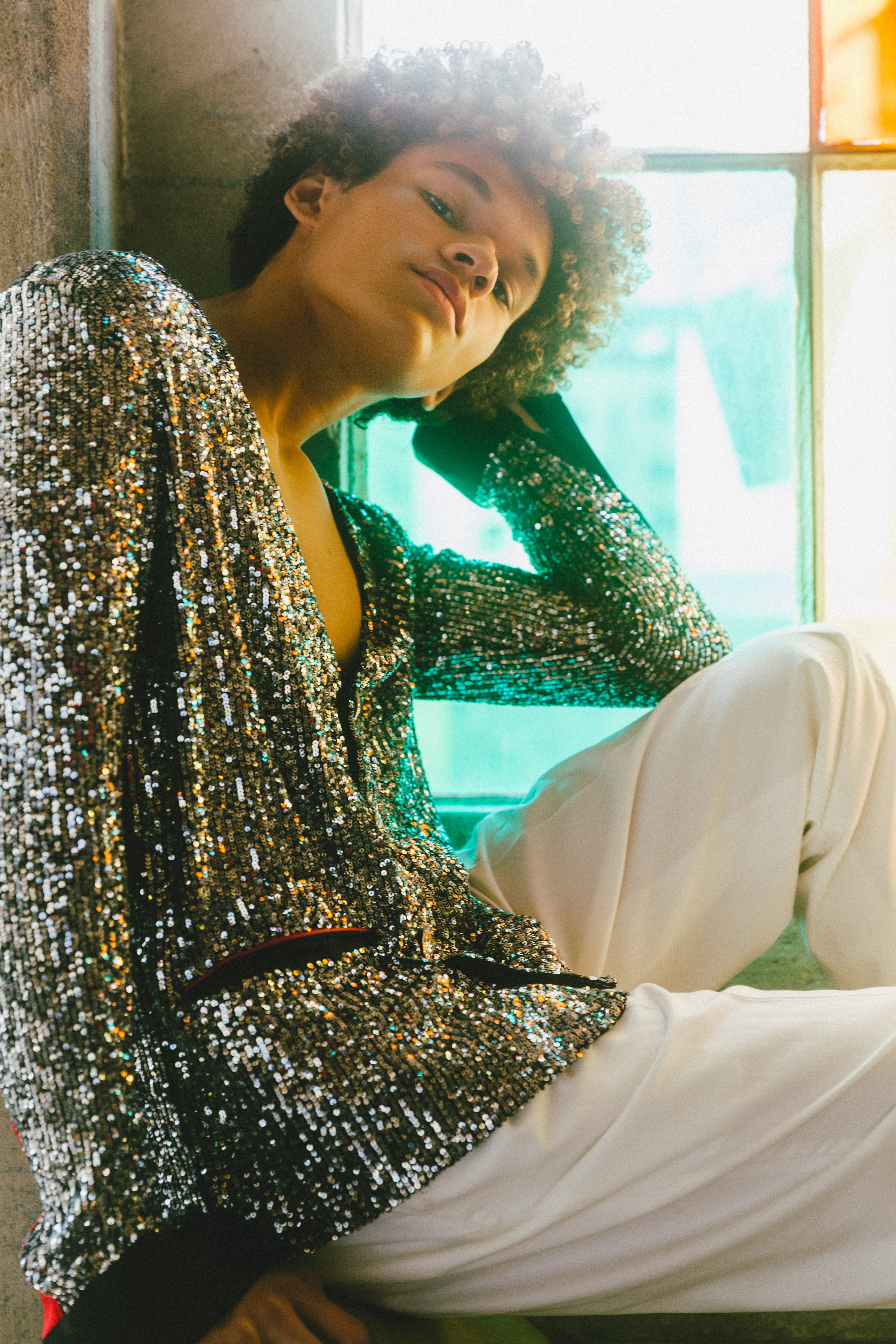 Sequins Cardigan