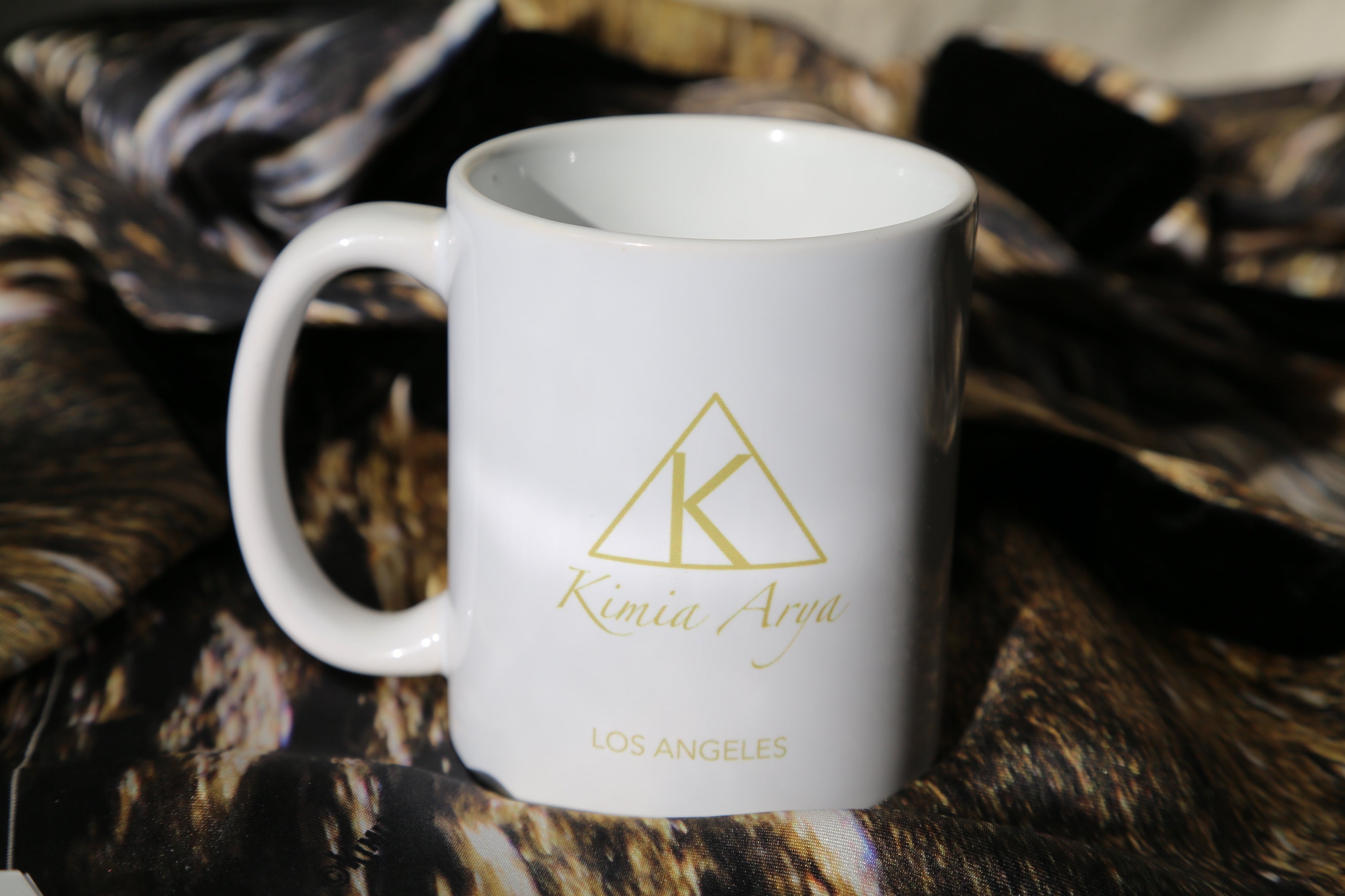Kimia Arya Mug image of back of mug