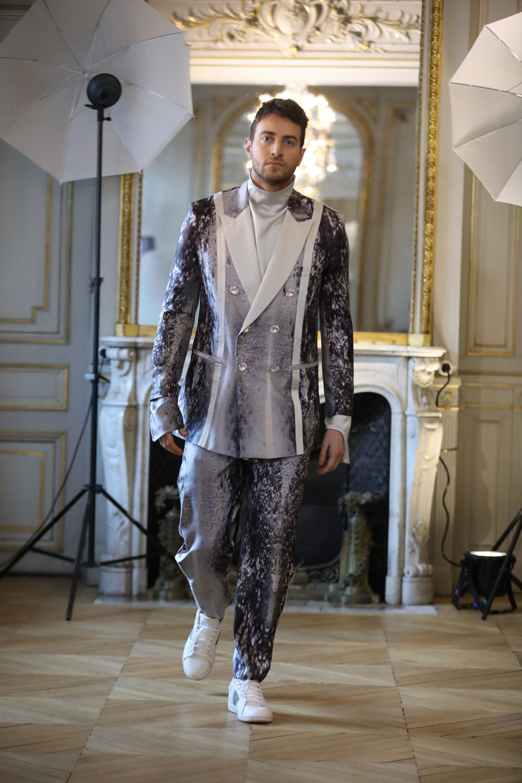 Besson Double Breast Suit Jacket