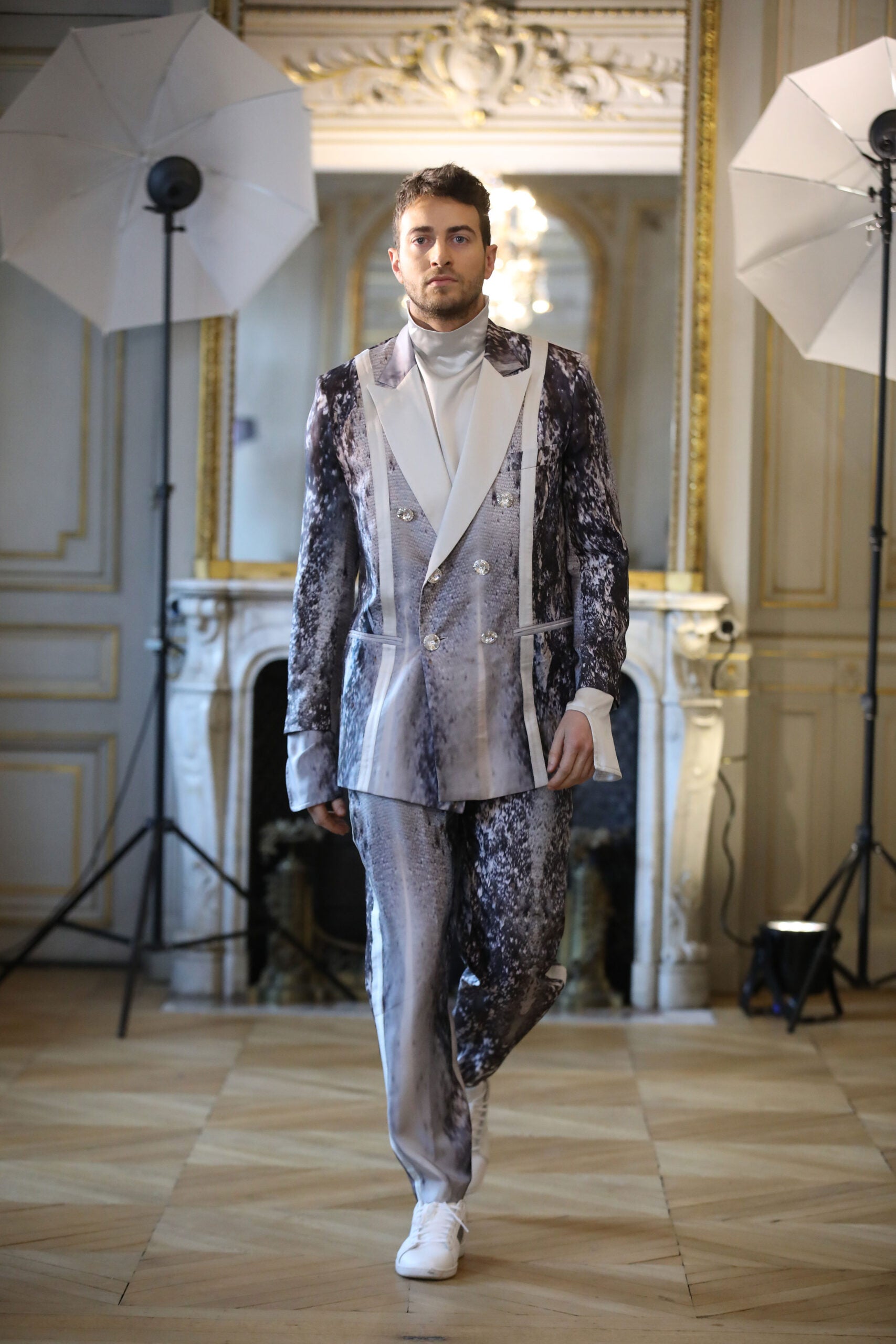 Besson Double Breast Suit Jacket