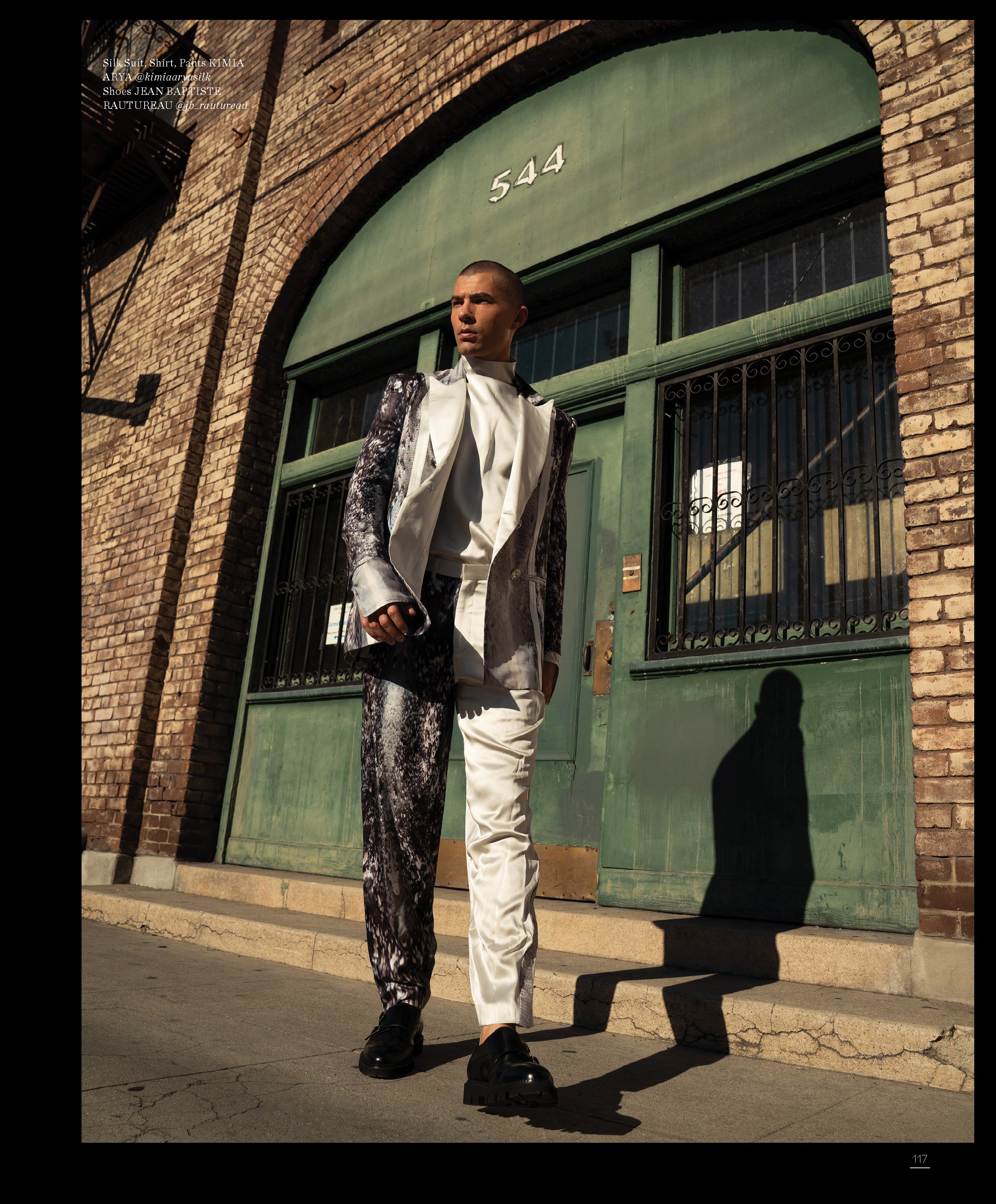 Besson Double Breast Suit Jacket