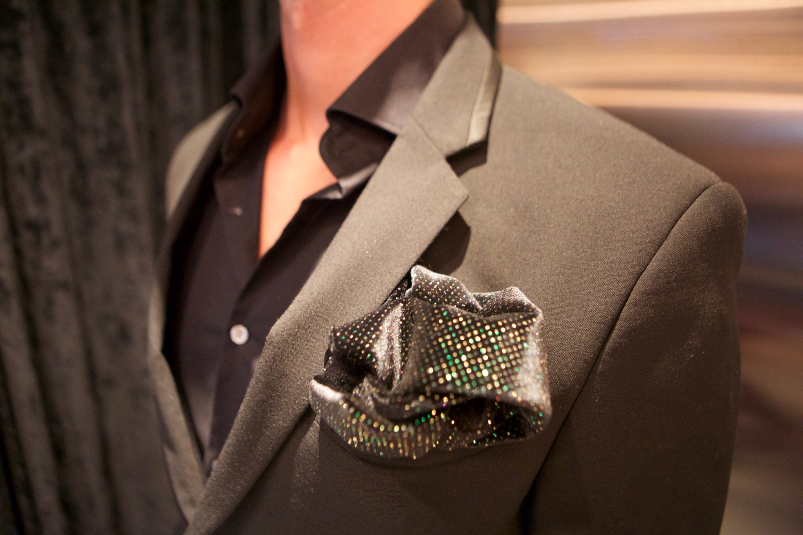 DISCO LINING POCKET SQUARE - KIMIA ARYA SILK