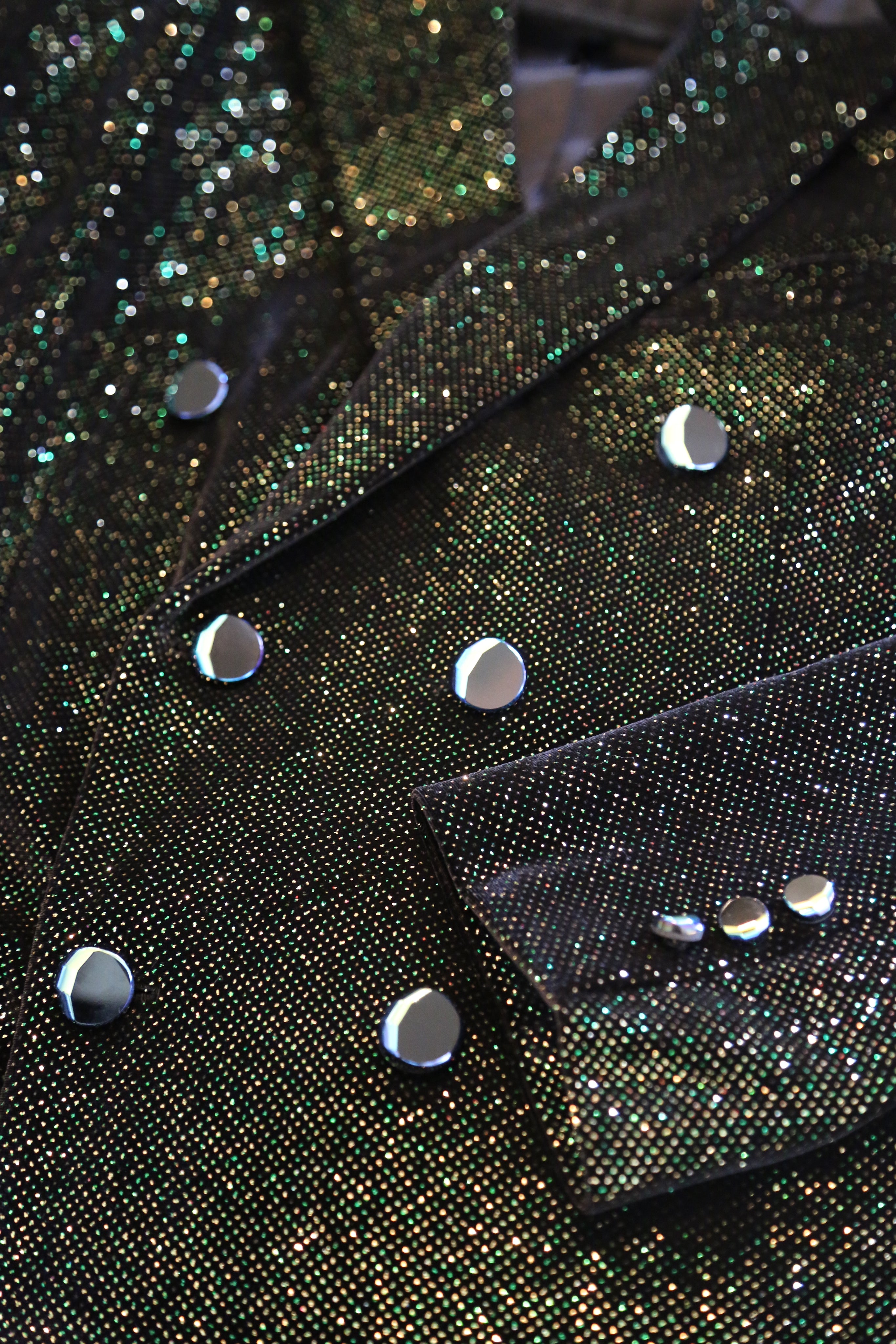 the Lumineux Double Breast Suit Jacket
