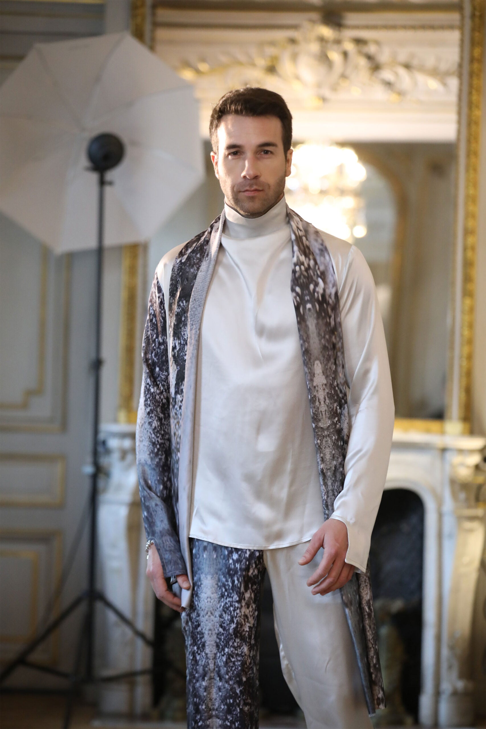 Silk Twill Scarf (long)