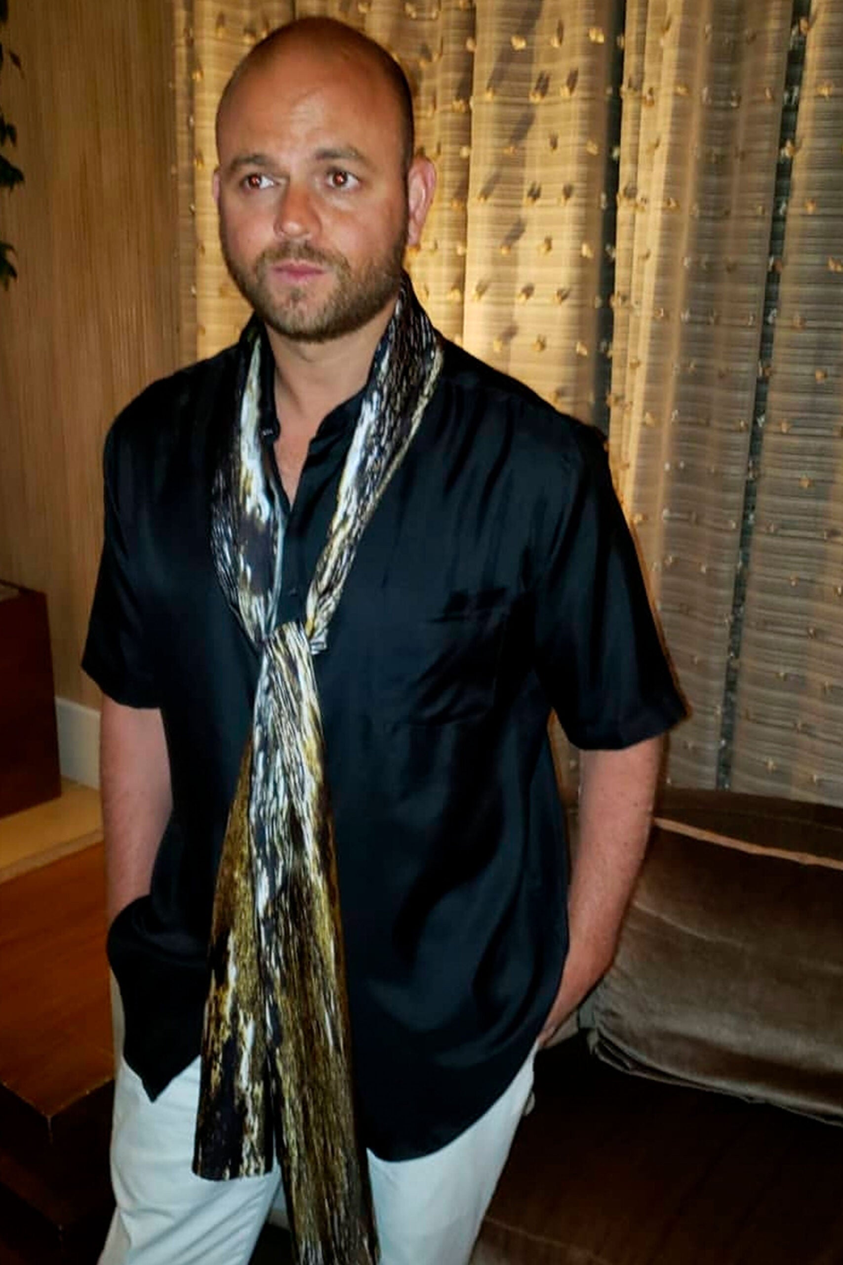 Goldprint Scarf