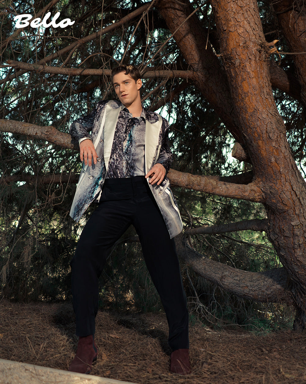 Besson Double Breast Suit Jacket