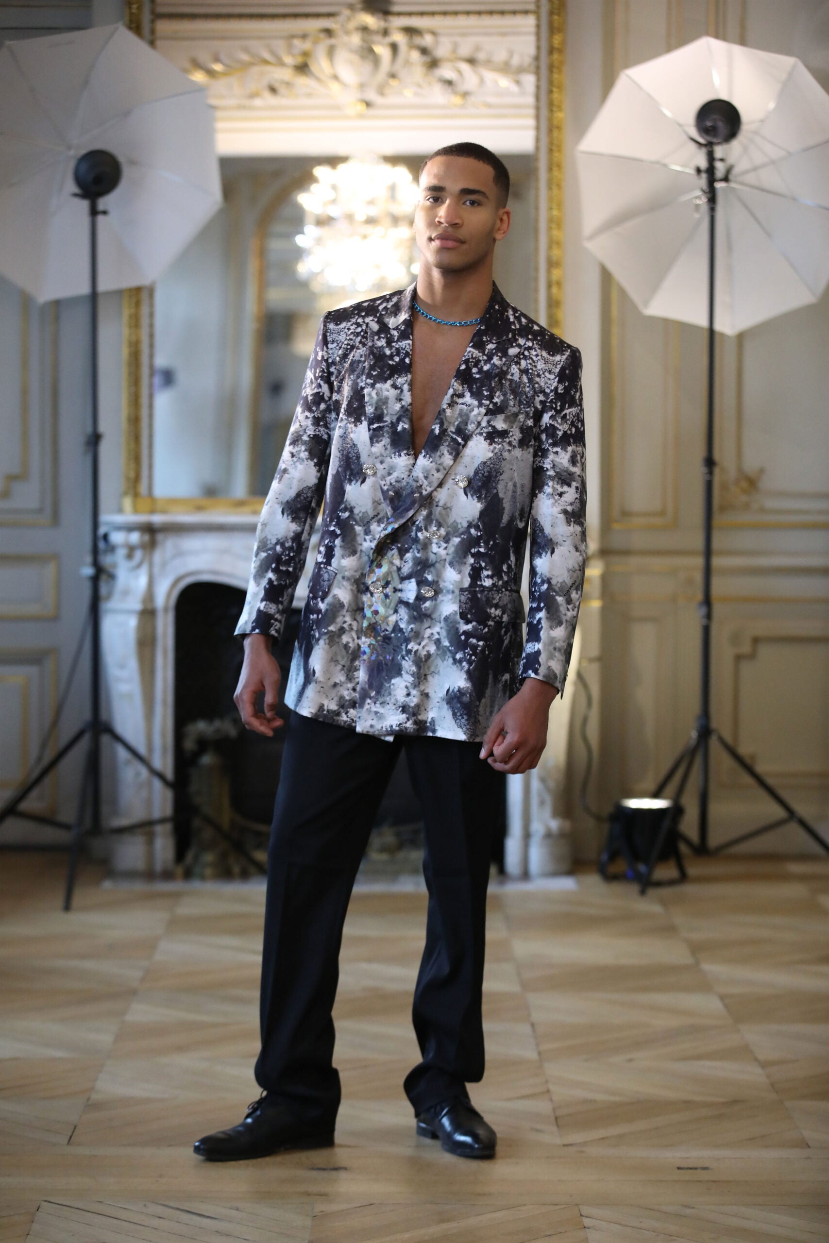 Nocara Double Breast Suit Jacket