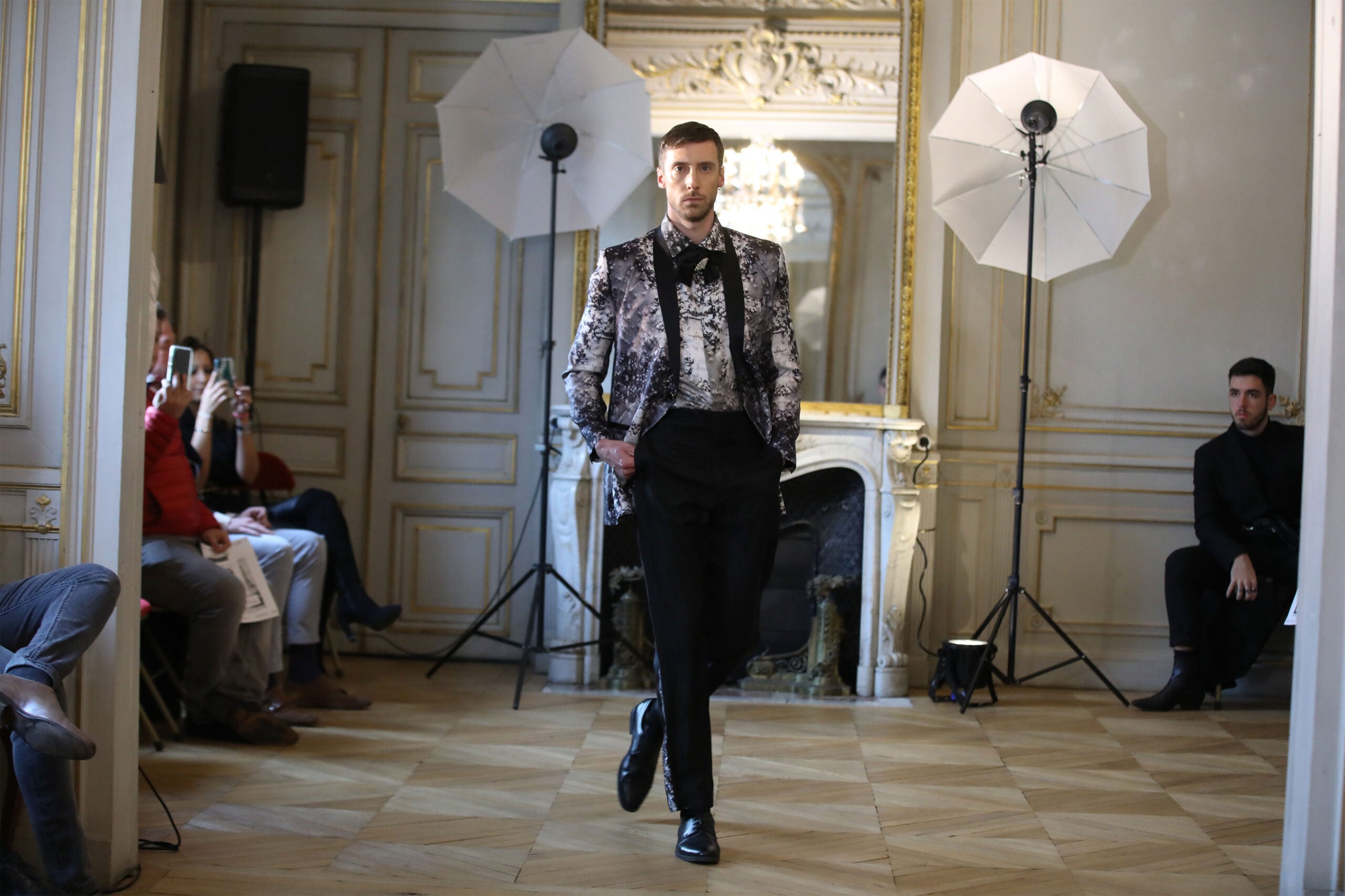 Punk Rock Chic Tuxedo Pants