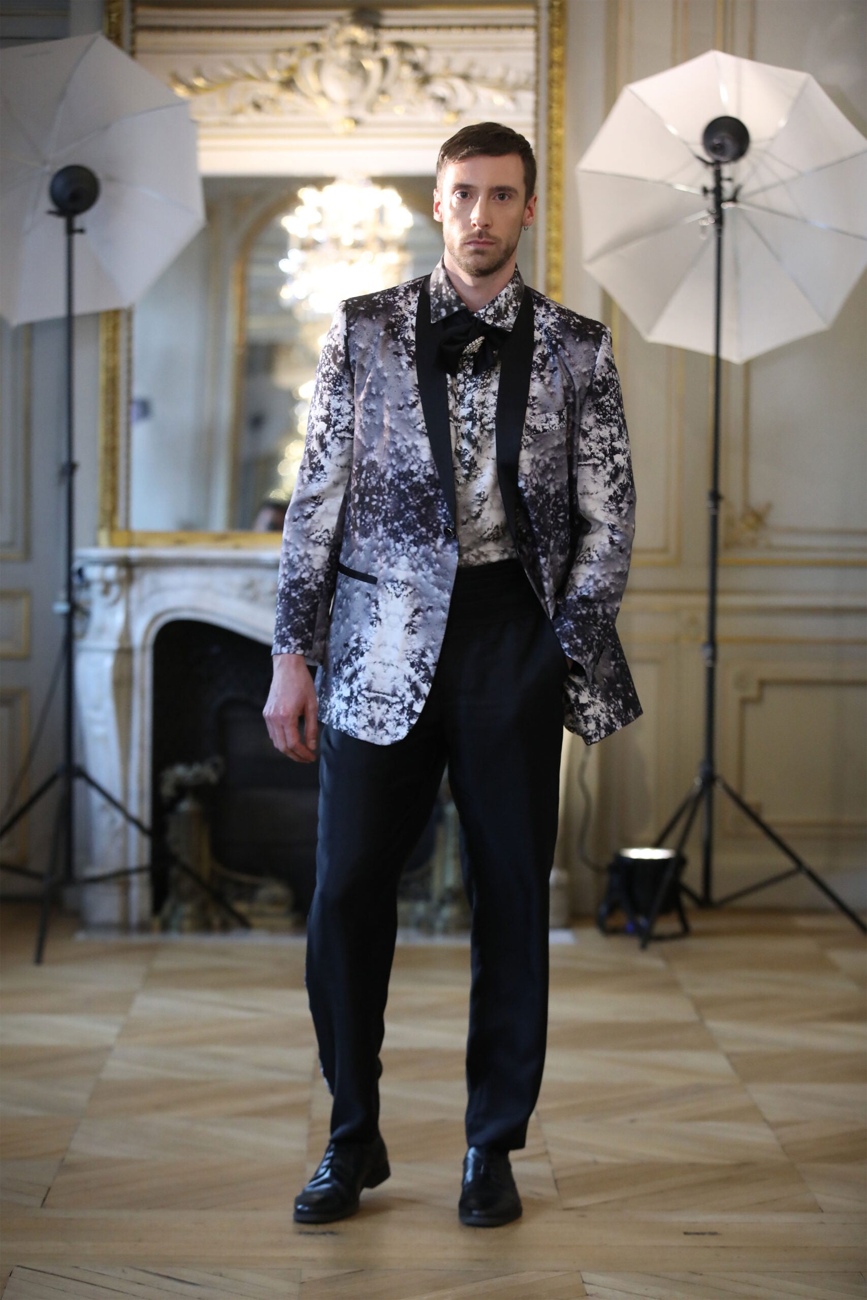 Punk Rock Chic Tuxedo Pants