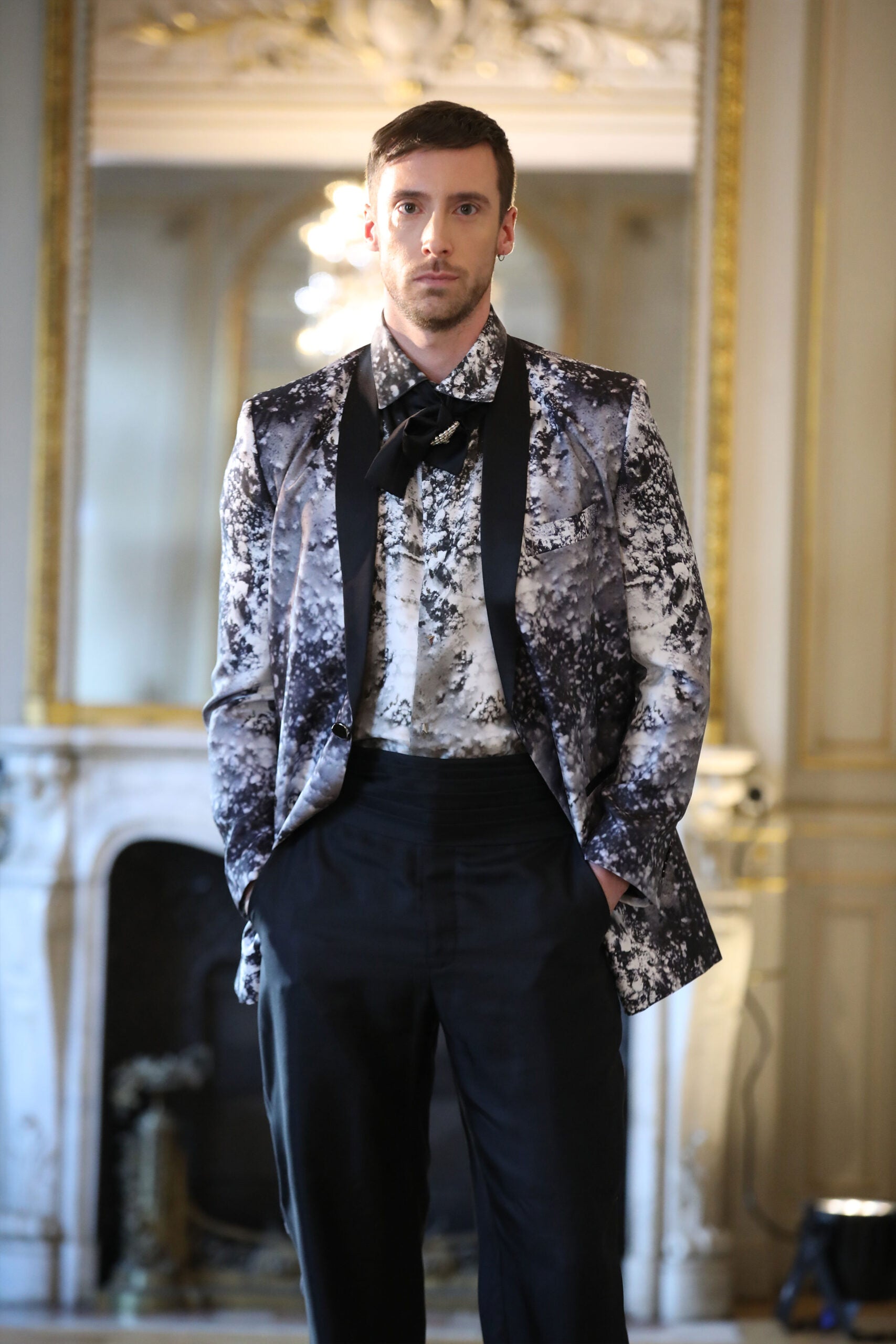 Punk Rock Chic Tuxedo Pants