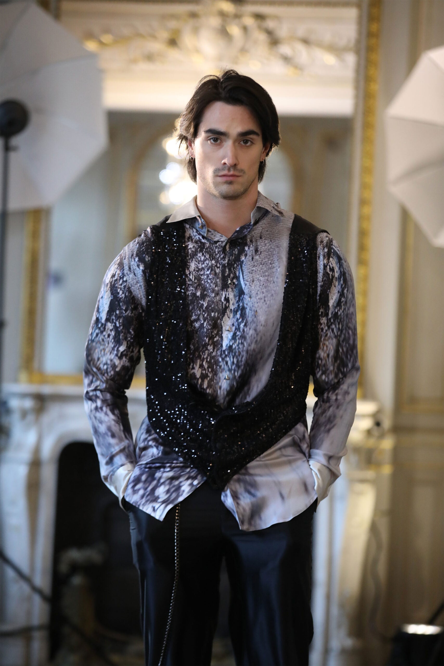 Sequins Vest