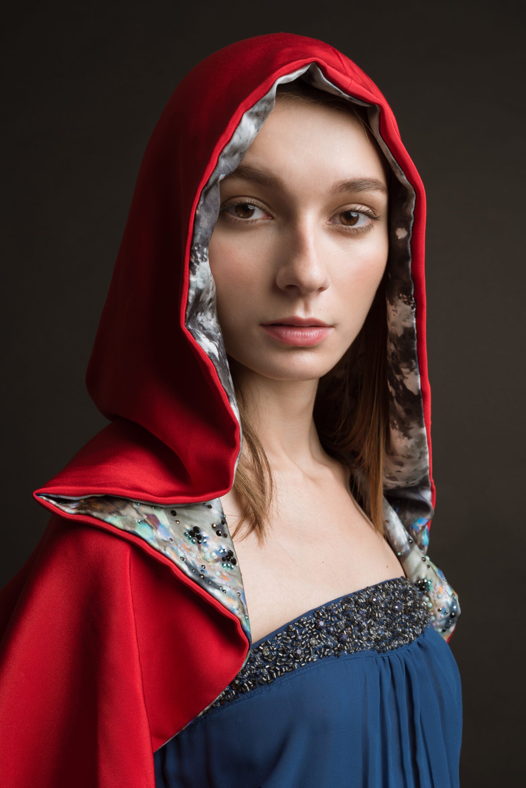 The Lovely in Red Lovely Face