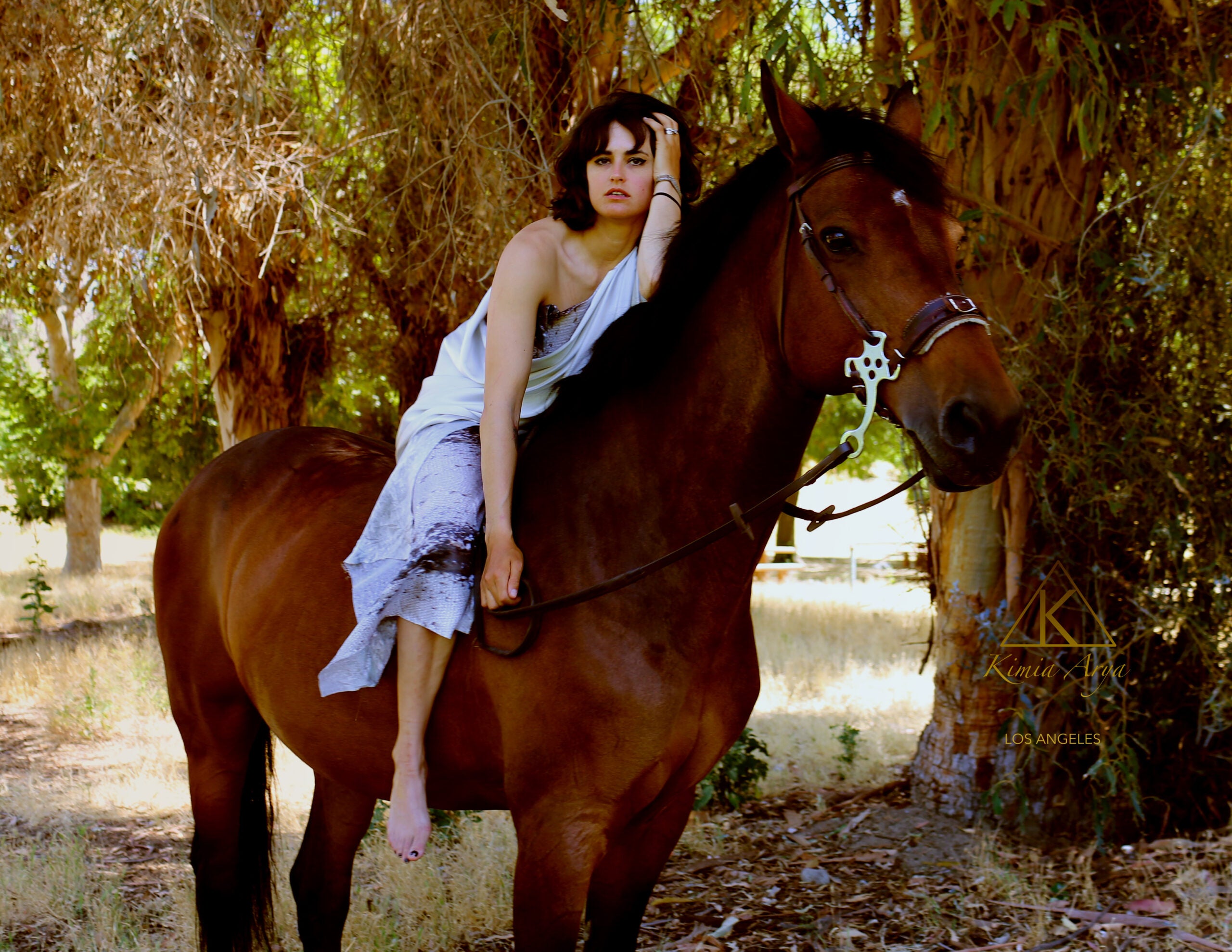 Zelda Lovie Roberts in the Zelda dress - Women's Couture Collection #MaisonKimiaFW20