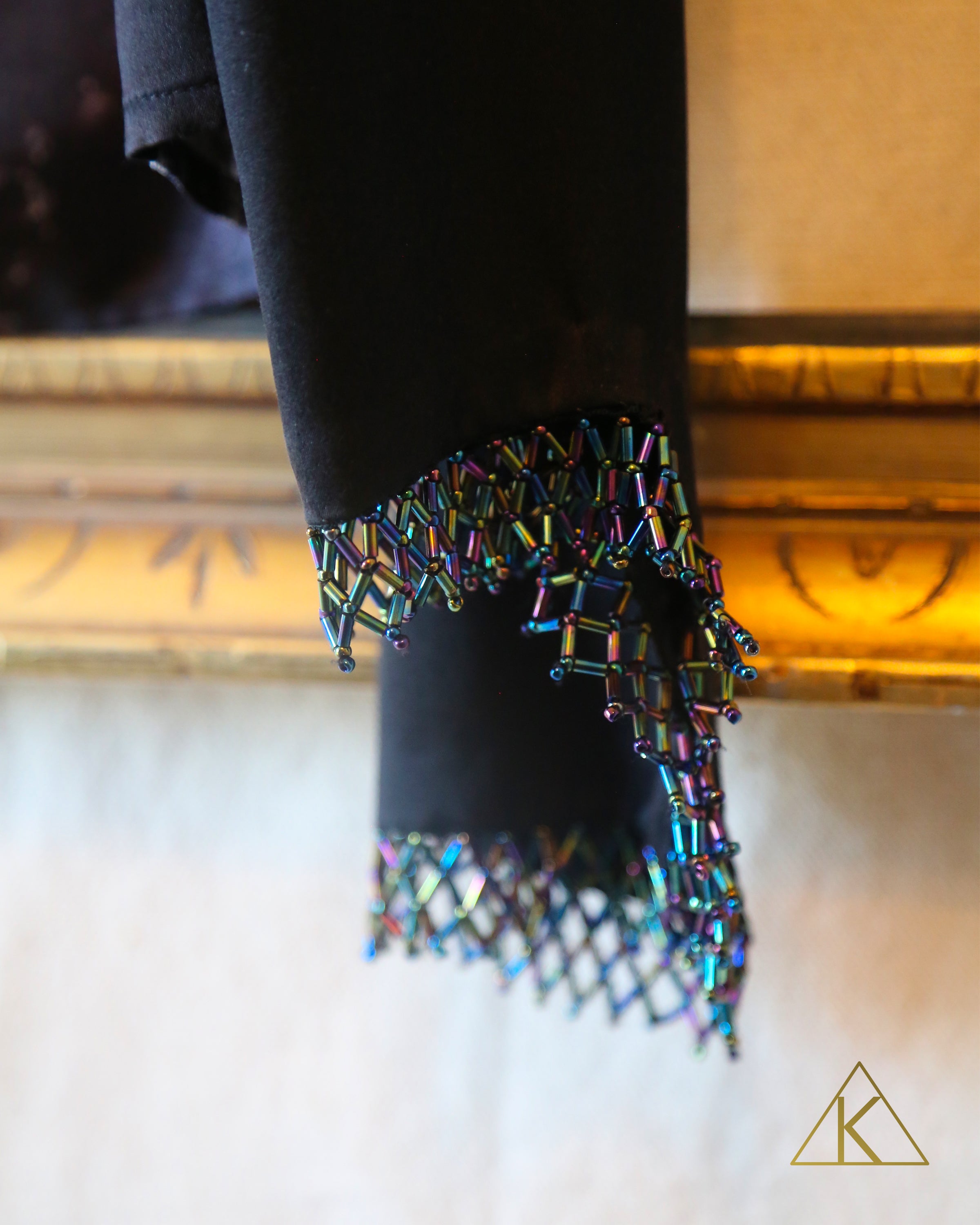 Lace and Silk Turtlneck