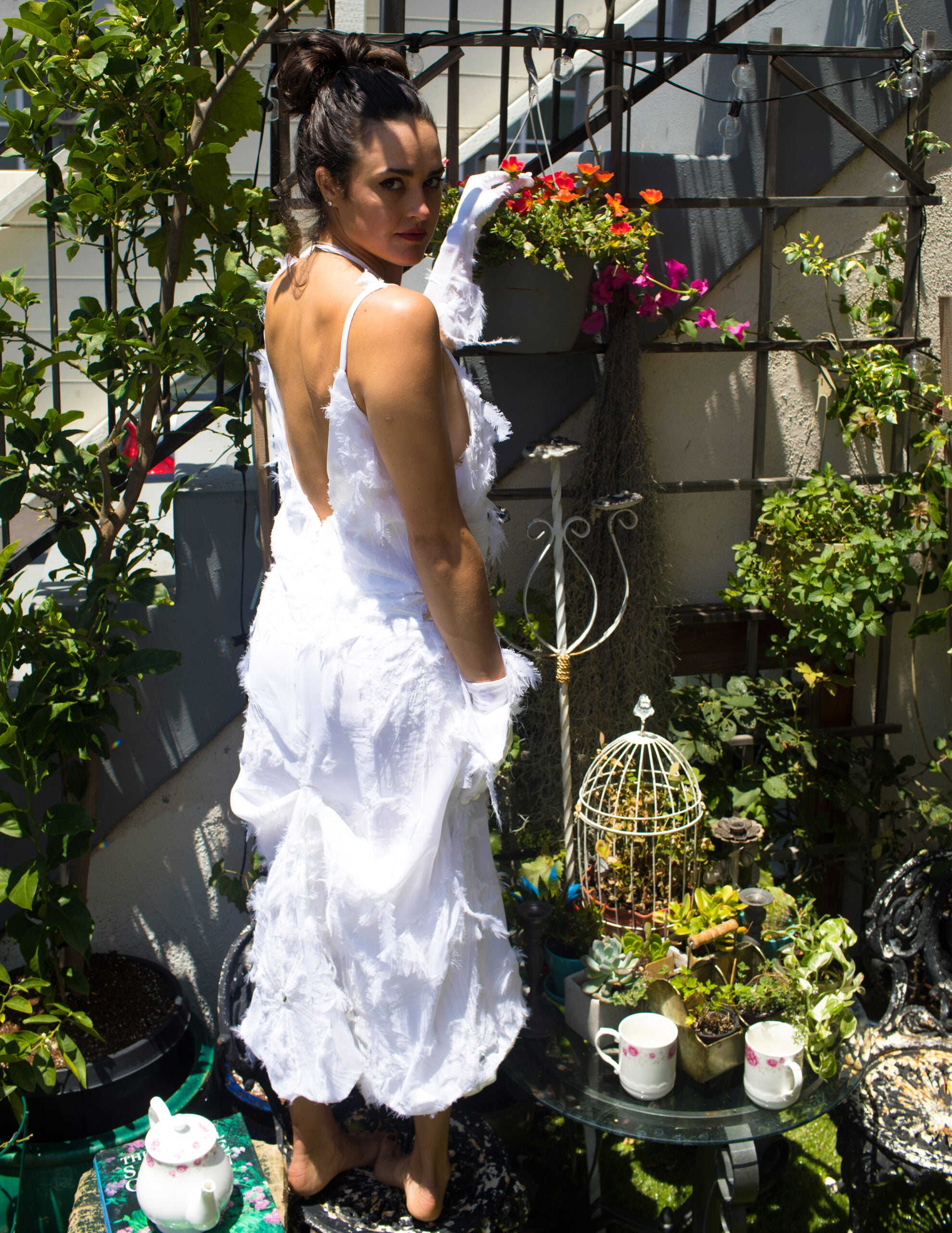 Kimia Arya Fereshteh Dress - back of dress