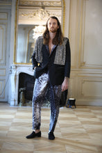 Load image into Gallery viewer, Naja Sequins Tuxedo Pants
