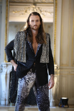 Load image into Gallery viewer, Naja Sequins Tuxedo Pants

