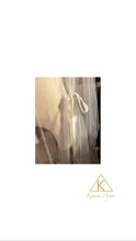 Load image into Gallery viewer, TULLE OVERLAY - SIDE RIBBON DETAILS - MAISON KIMIA ARYA
