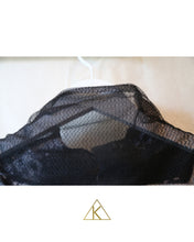 Load image into Gallery viewer, Lace and Silk Turtlneck
